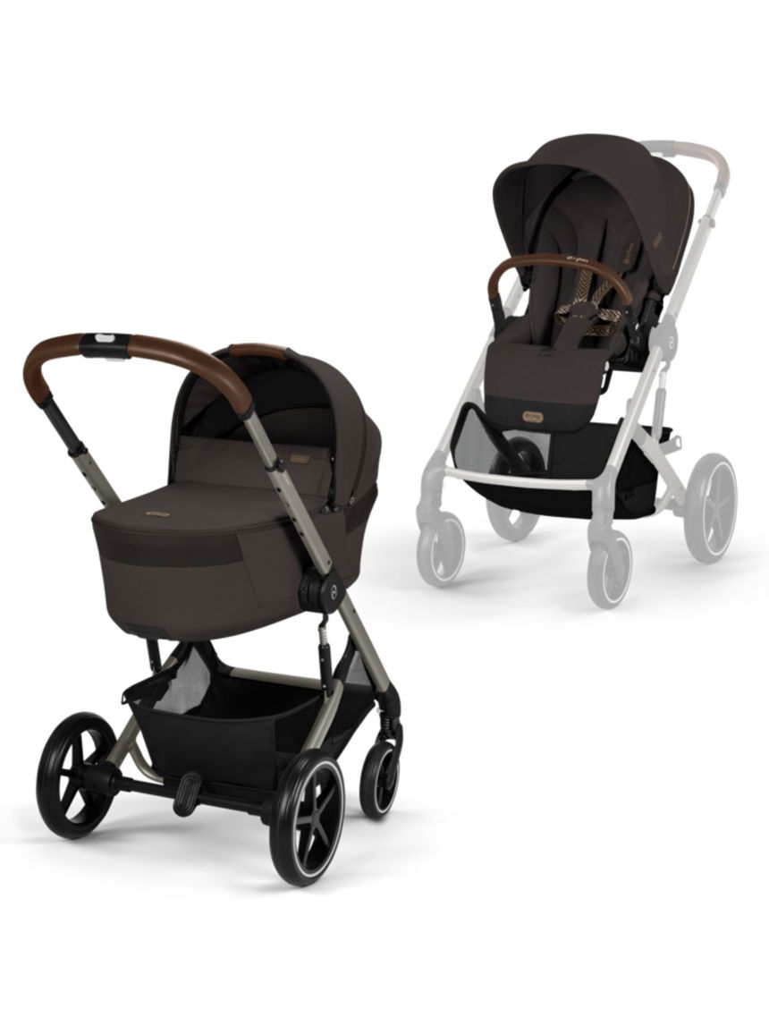Duo balios s lux tpe nav. rich. chocolate brown - cybex