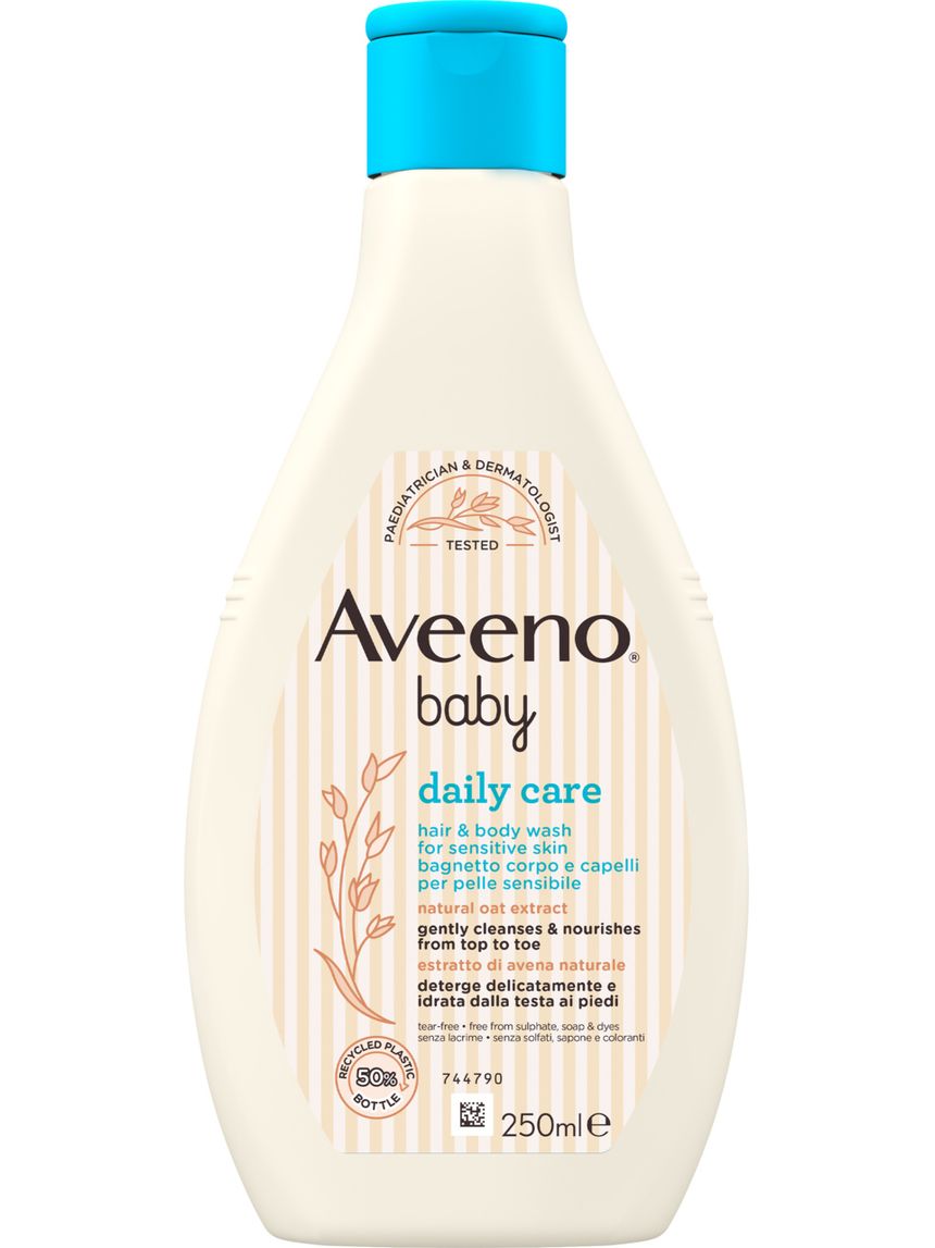 Bagnetto testa‑piedi baby 250 ml - aveeno