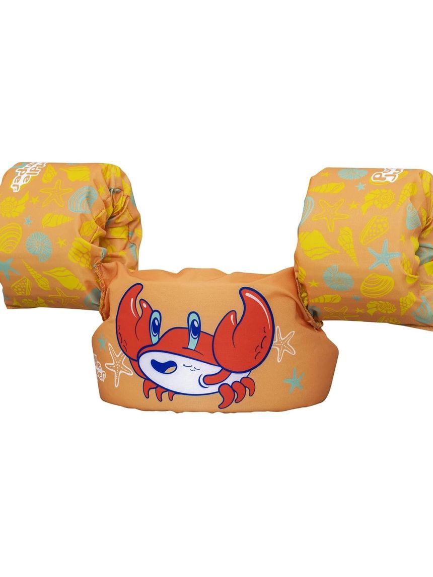 Bestway puddle jumper - giubbotto galleggiante con braccioli integrati, regolabile, per bambini dai 2 anni in su