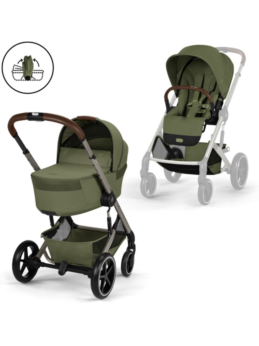 Trio balios s lux tpe nav rich cloud g3 pls moss green+adatt - cybex