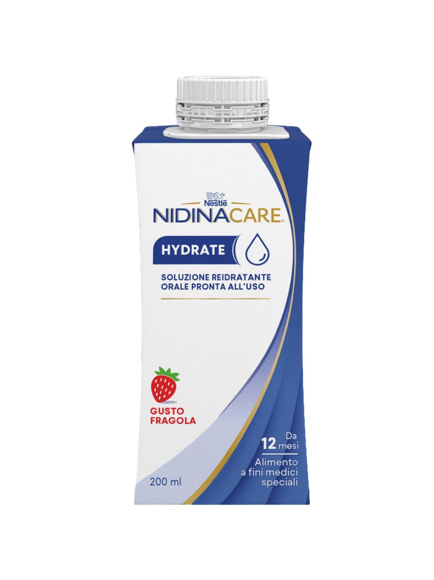 Nidinacare hydrate alimento a fini medici speciali, 4 brick da 200ml - nestle'