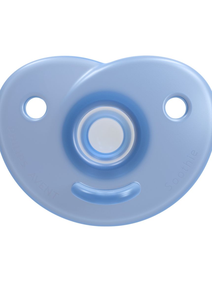Soothie 0-6m design in silicone no bpa set da 2 soothie - philips avent