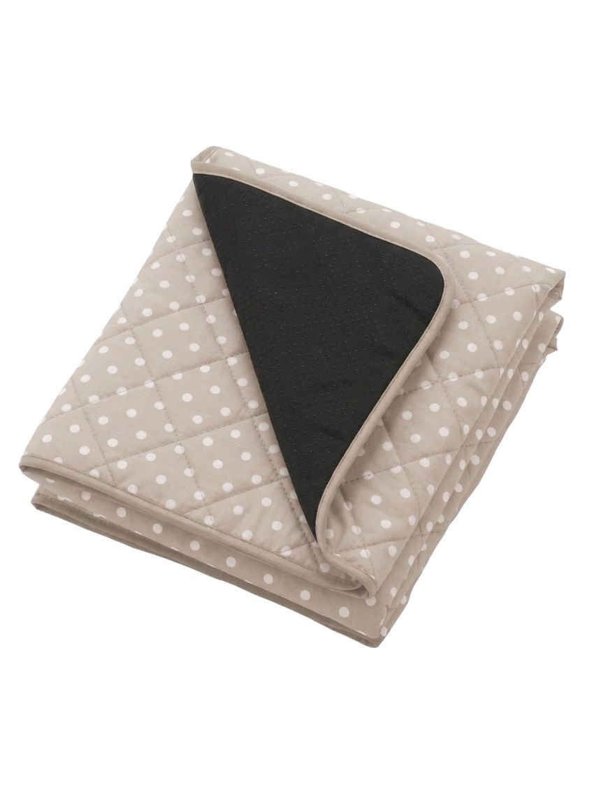 Tappeto giochi pois tortora - italbaby