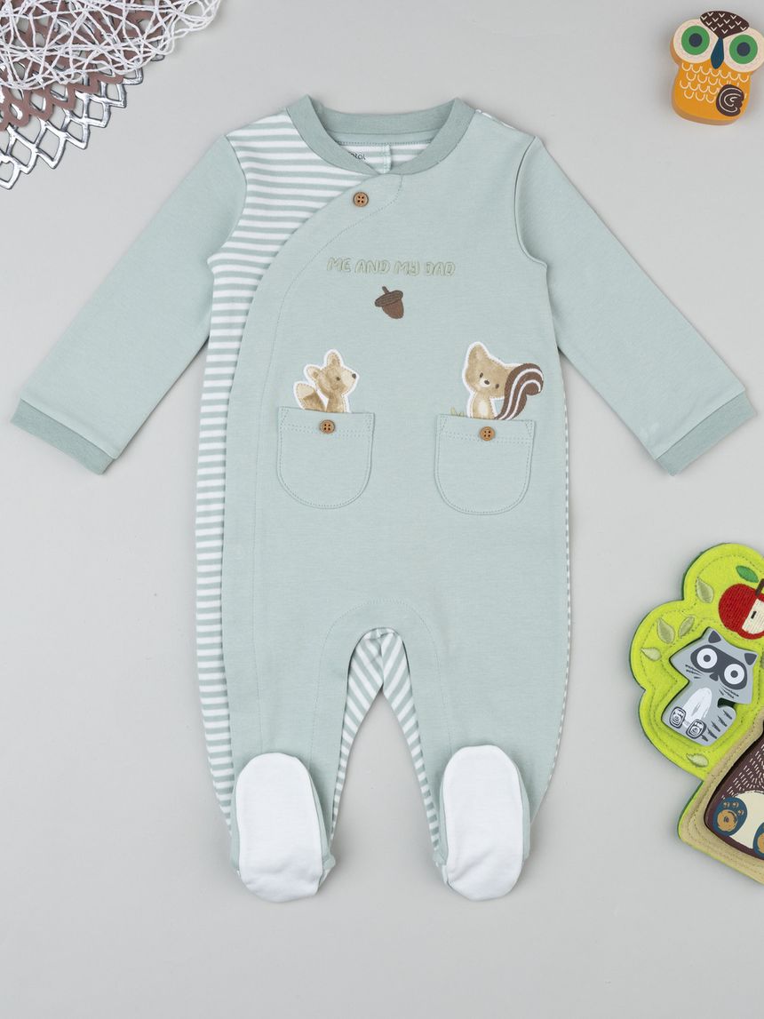 Tutina bimbo verde wood