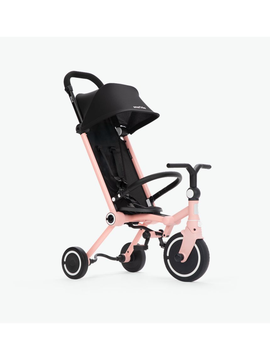 Smartrike wind blush - triciclo leggero e pieghevole per bambini 9 mesi-3 anni