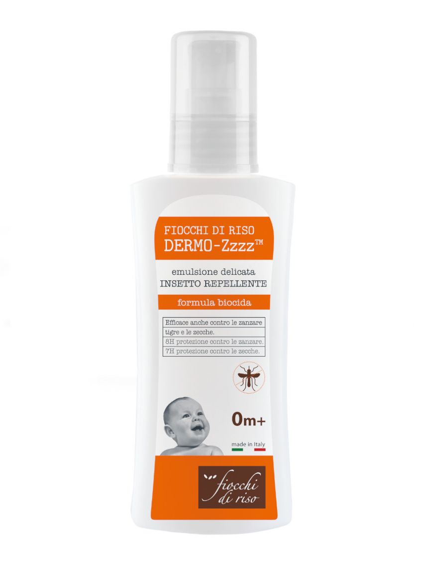 Dermo-zzzz insetto repellente 100ml - fiocchi di riso
