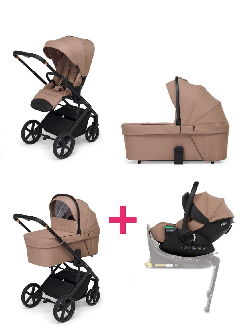 Sistema combinato tictoc pro disk infant rekline gold + adattatore - foppapedretti