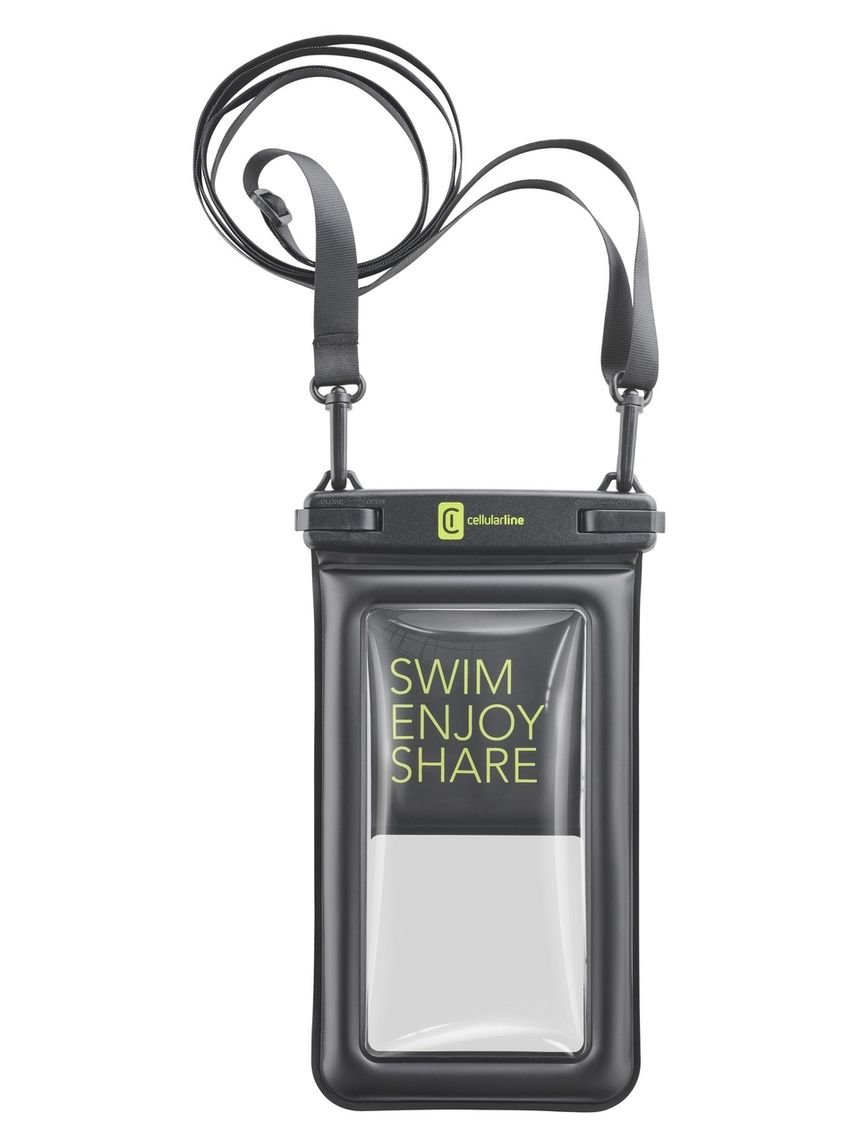 Voyager floaty custodia galleggiante impermeabile universale per smartphone  nera - cellularline