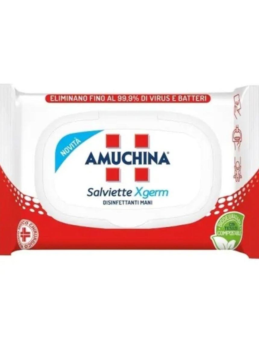 Salviettine mani x germ 20 pezzi - amuchina