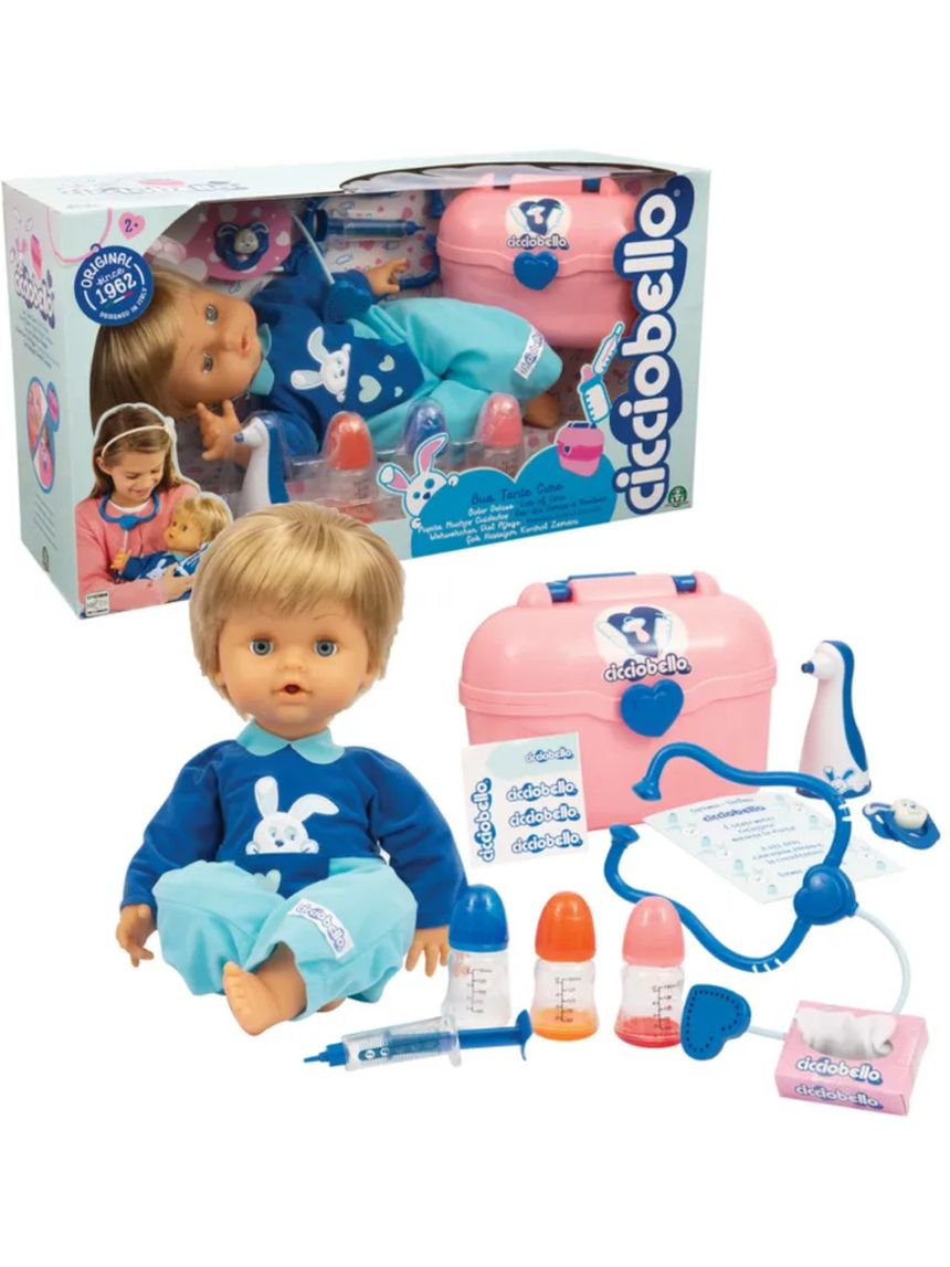 Cicciobello bua – un mondo di cure e affetto – guarisce con le tue coccole