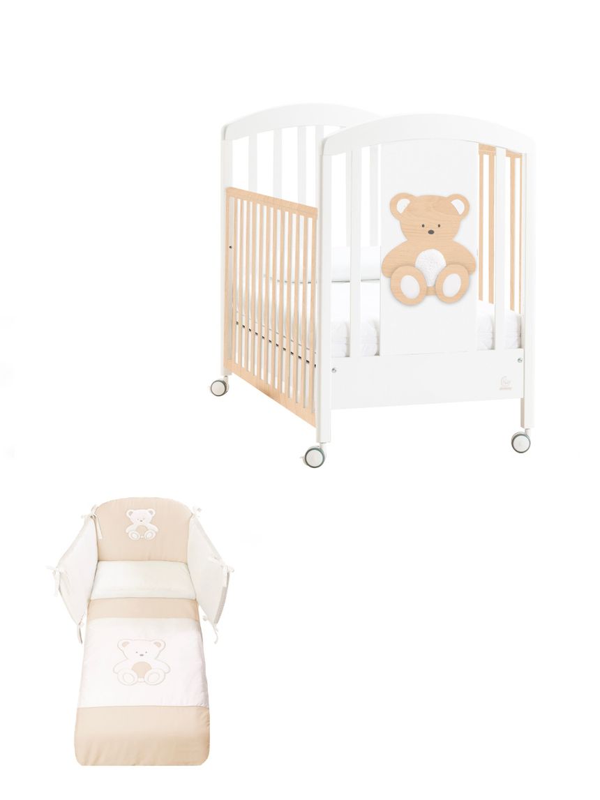 Set 2 pz. peluche nature -letto+piumone - italbaby