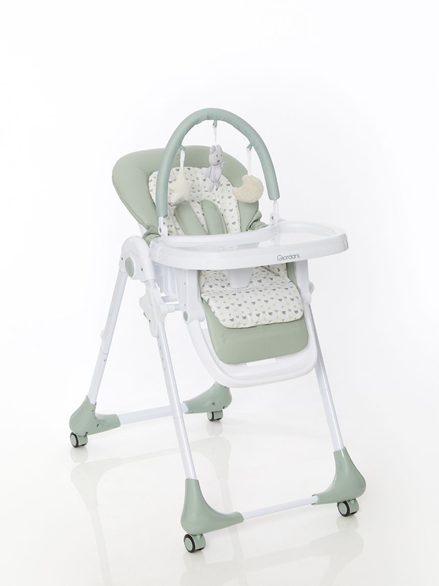 Seggiolone g-lunch & play green - giordani