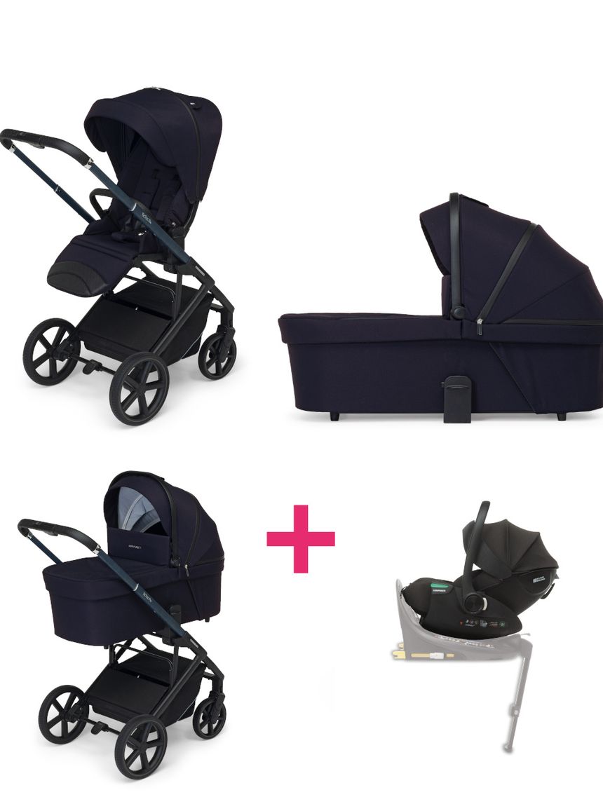 Sistema combinato tictoc pro disk infant rekline midnight - foppapedretti