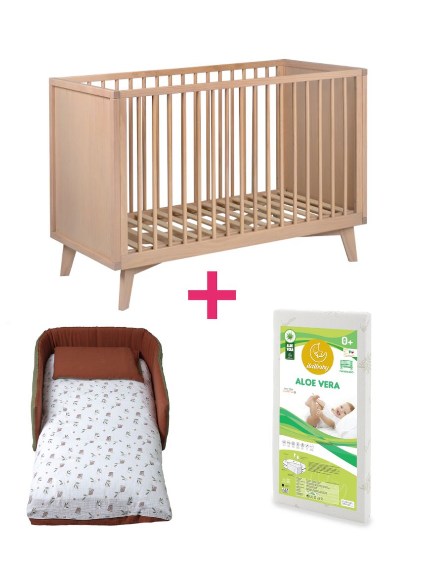 Set 1stclass 3 pz sottobosco -letto+materasso+piumone - italbaby