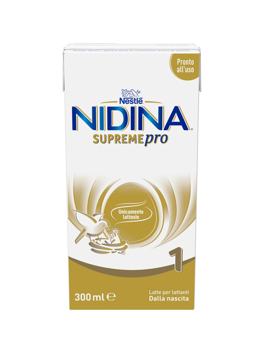 Nidina supremepro 1 latte per lattanti liquido dalla nascita, brick da 300ml - nestle'