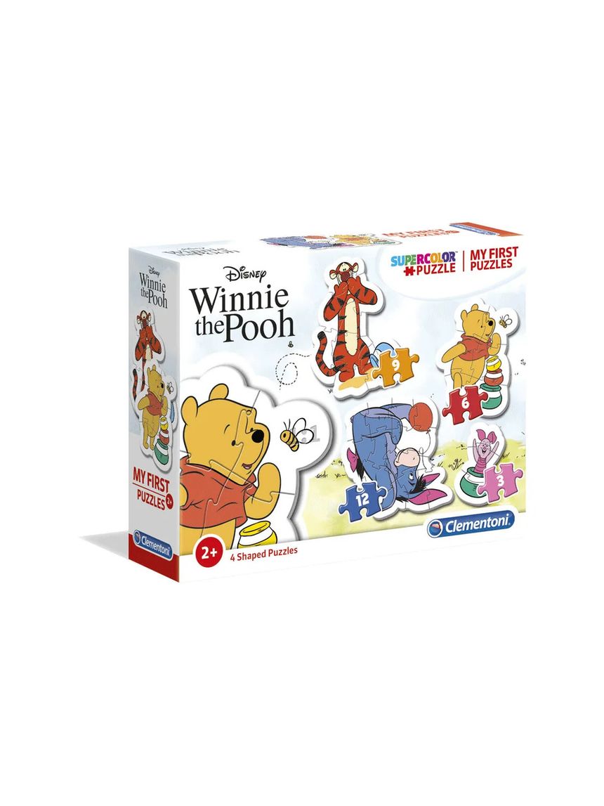 Clementoni – 20820 – my first puzzle winnie pooh 3, 6, 9, 12 pezzi