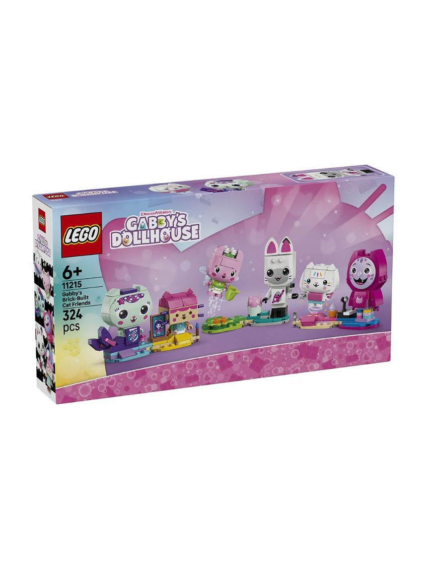 Lego la casa delle bambole di gabby 11215 gli amici gattini di gabby
