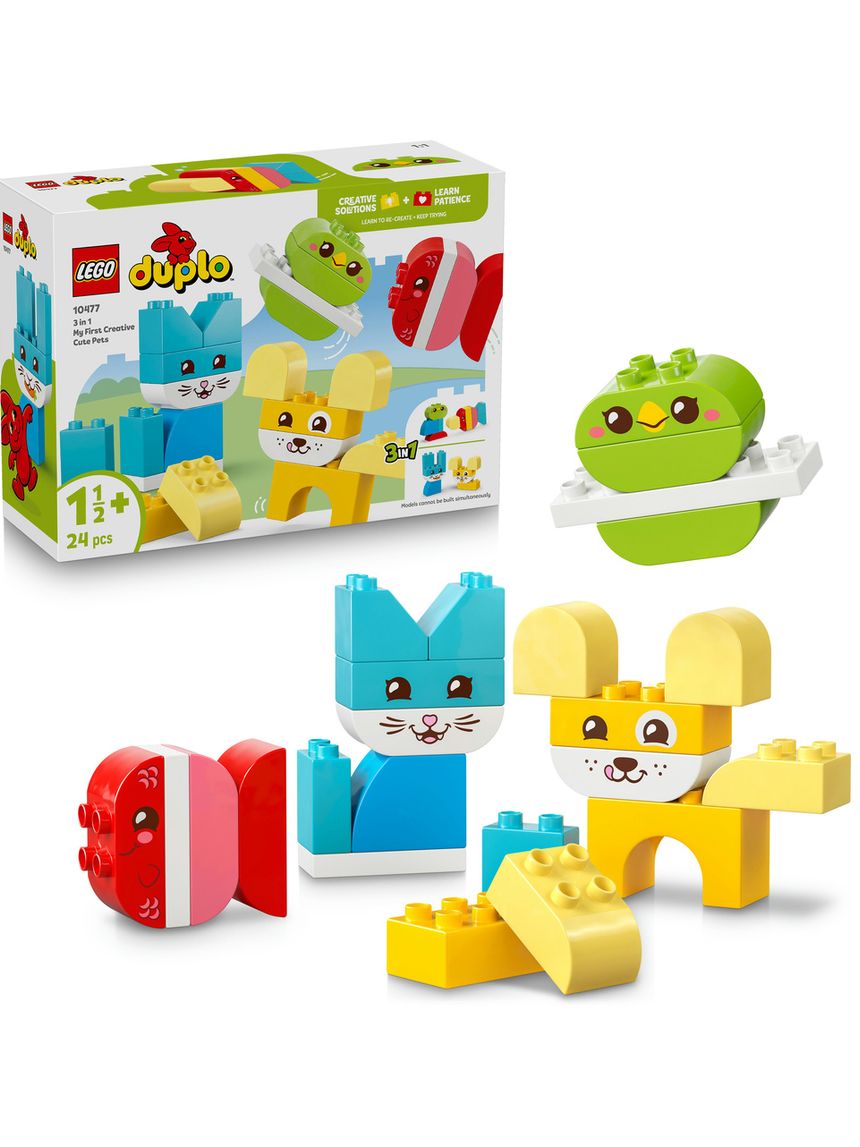 Lego duplo my first animali domestici creativi 3 in 1 - 10477