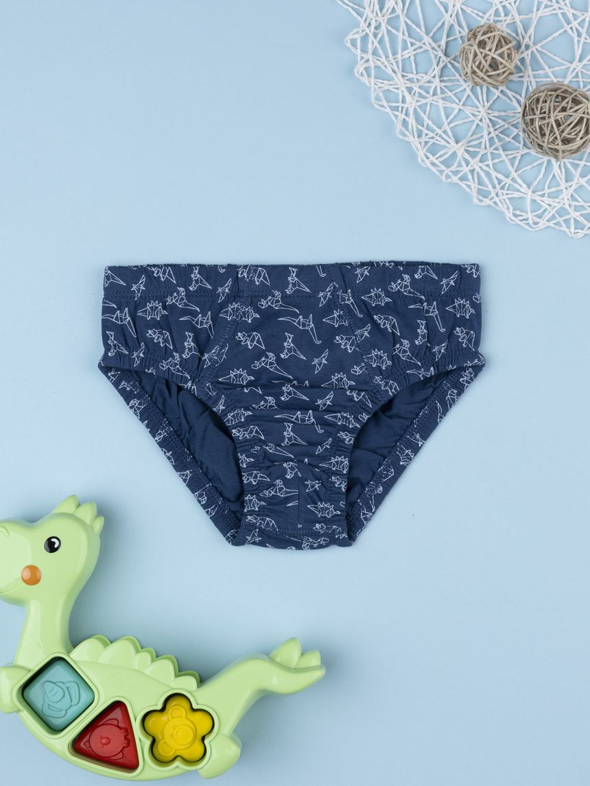 Slip bimbo blu dino
