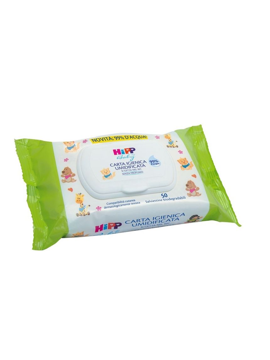 Carta igienica umidificata 50 pezzi - hipp baby