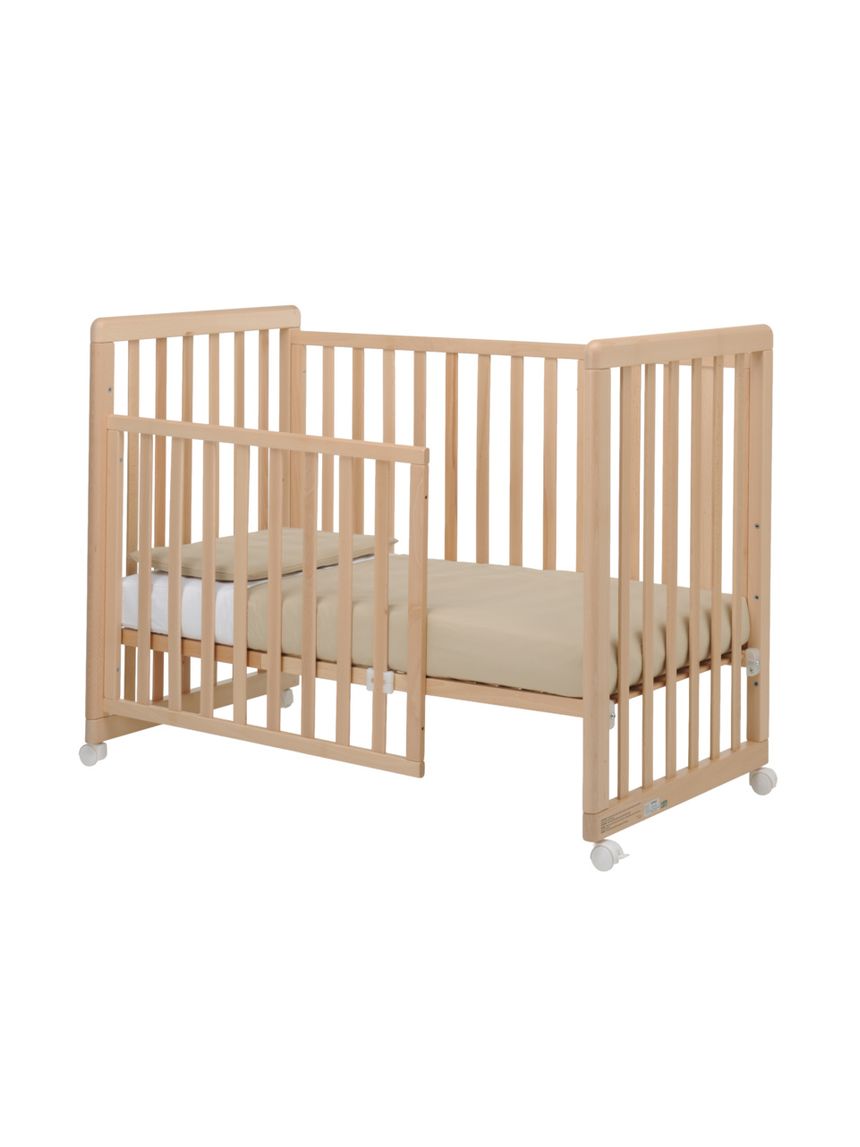 Lettino forever 8 in 1 naturale tessile sand - brevi