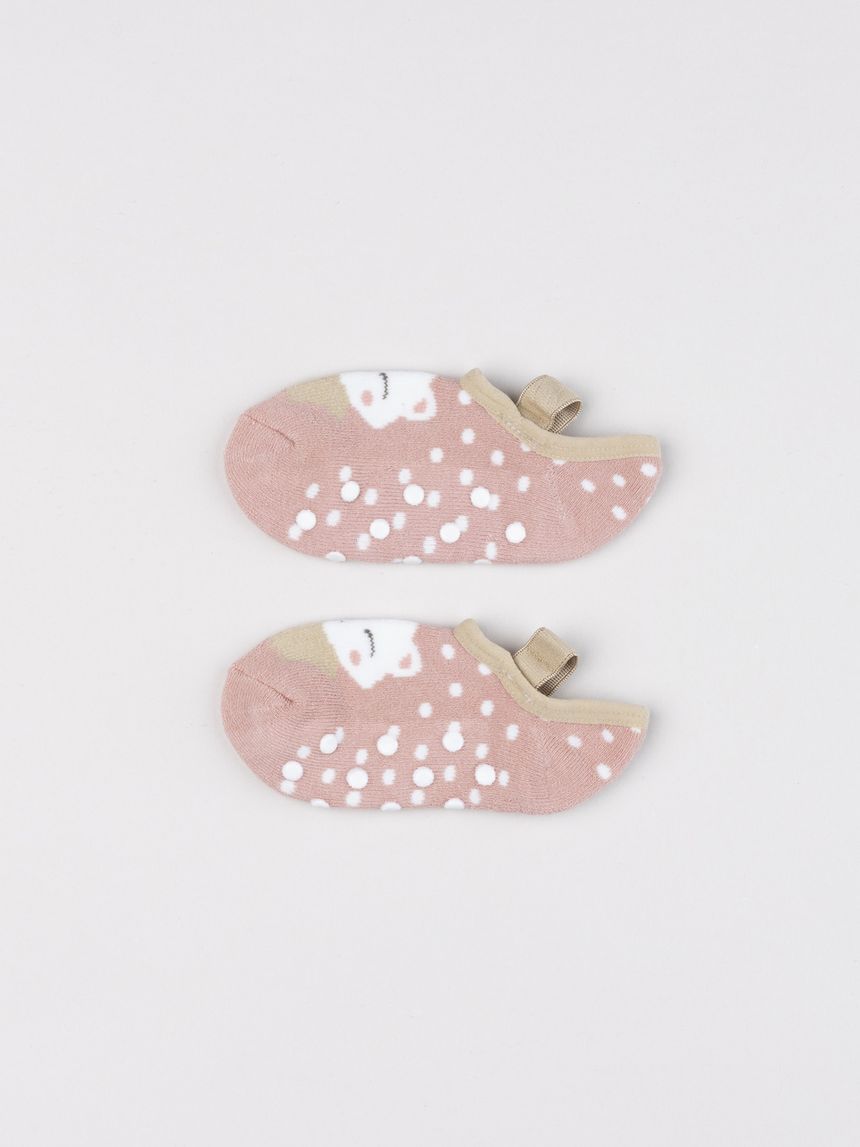 Ballerine antiscivolo bimba orsetto