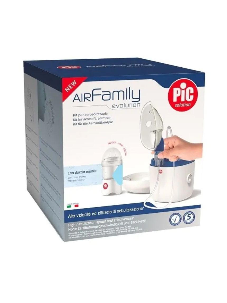 Kit per aerosolterapia completo di doccia nasale - pic