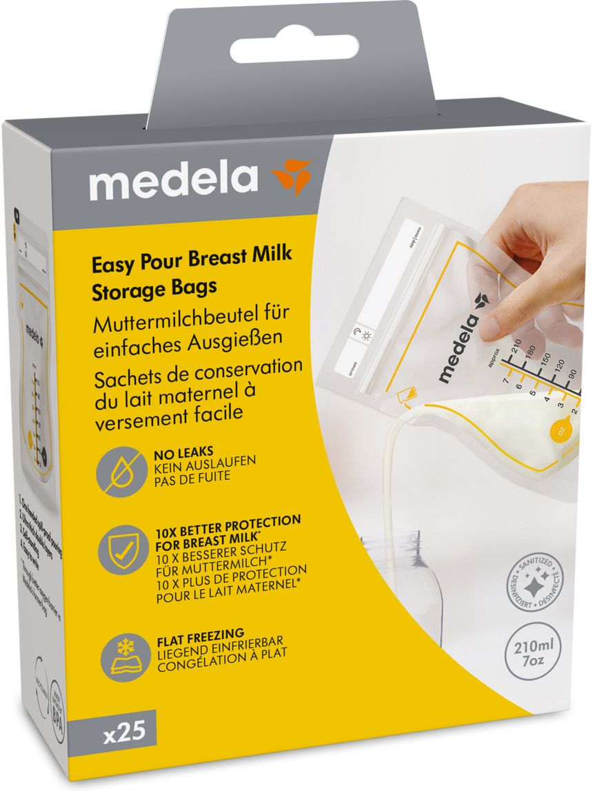 Sacche easy pour x25 per la raccolta del latte - medela