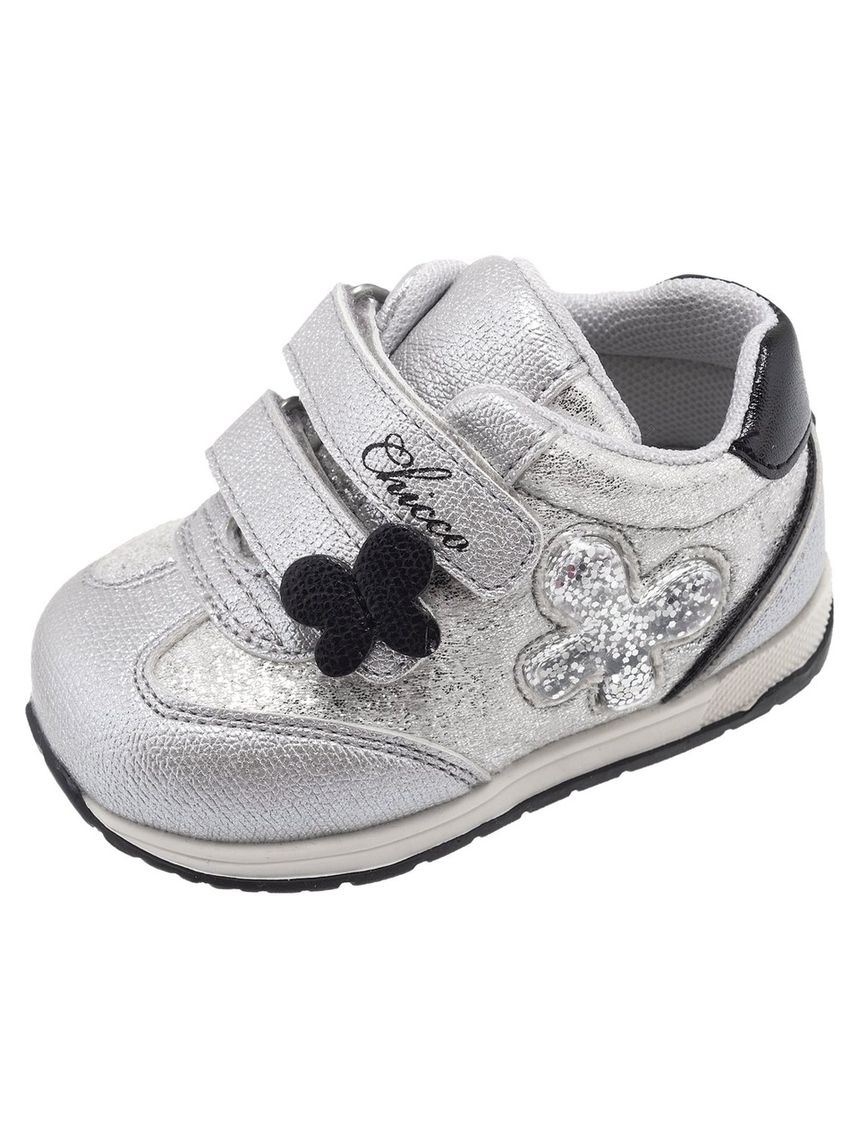 Chicco - sneaker gianda con doppio velcro bimba