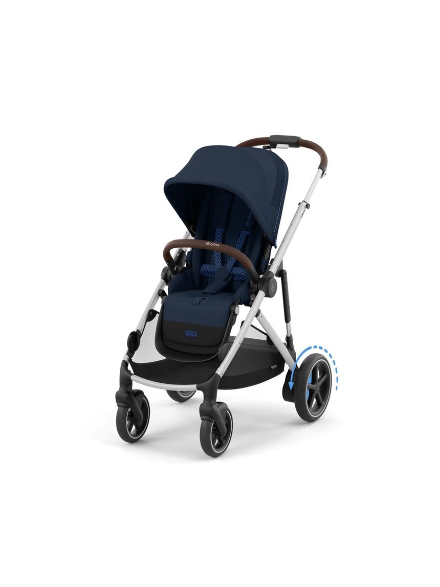 Passeggino egazelle s slv - ocean blue - cybex gold