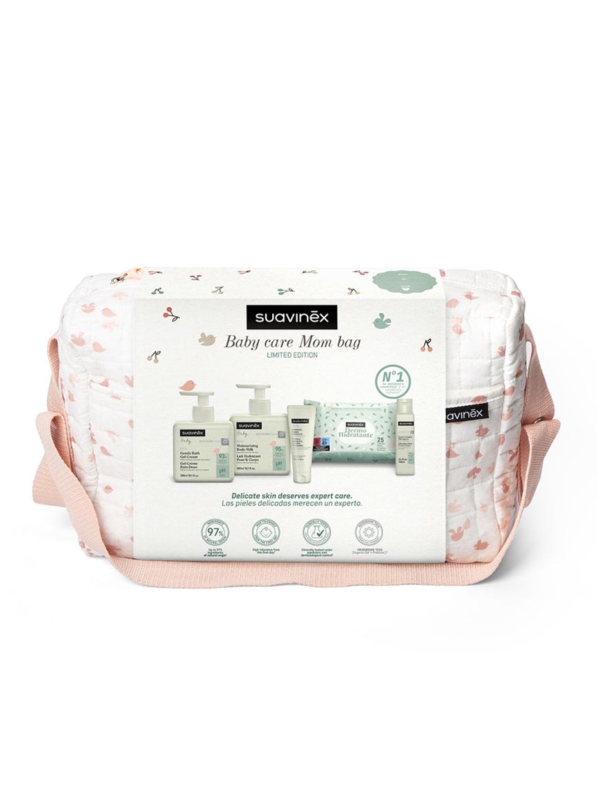 Borsa cosmetica birdies rosa - suavinex
