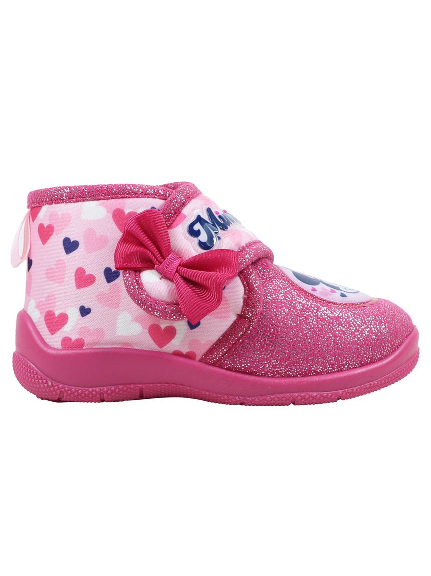 Silver - stivaletti primi passi minnie mouse (fucsia)