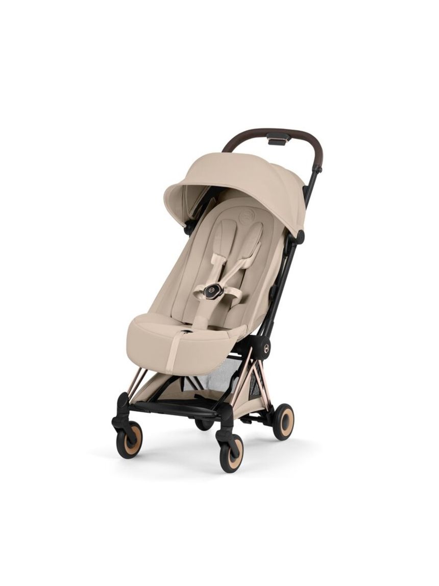Passeggino coya style collection rosegold - cozy beige - cybex platinum