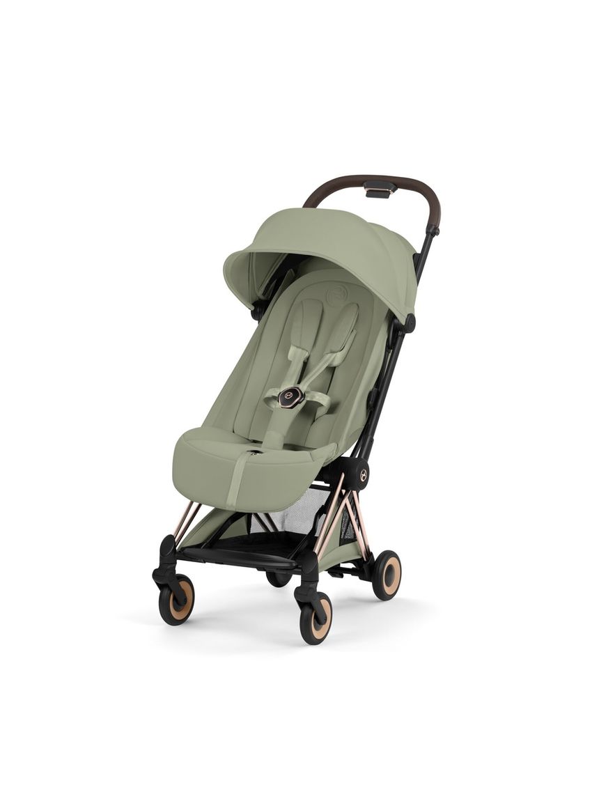 Passeggino coya style collection rosegold  - sage green - cybex platinum