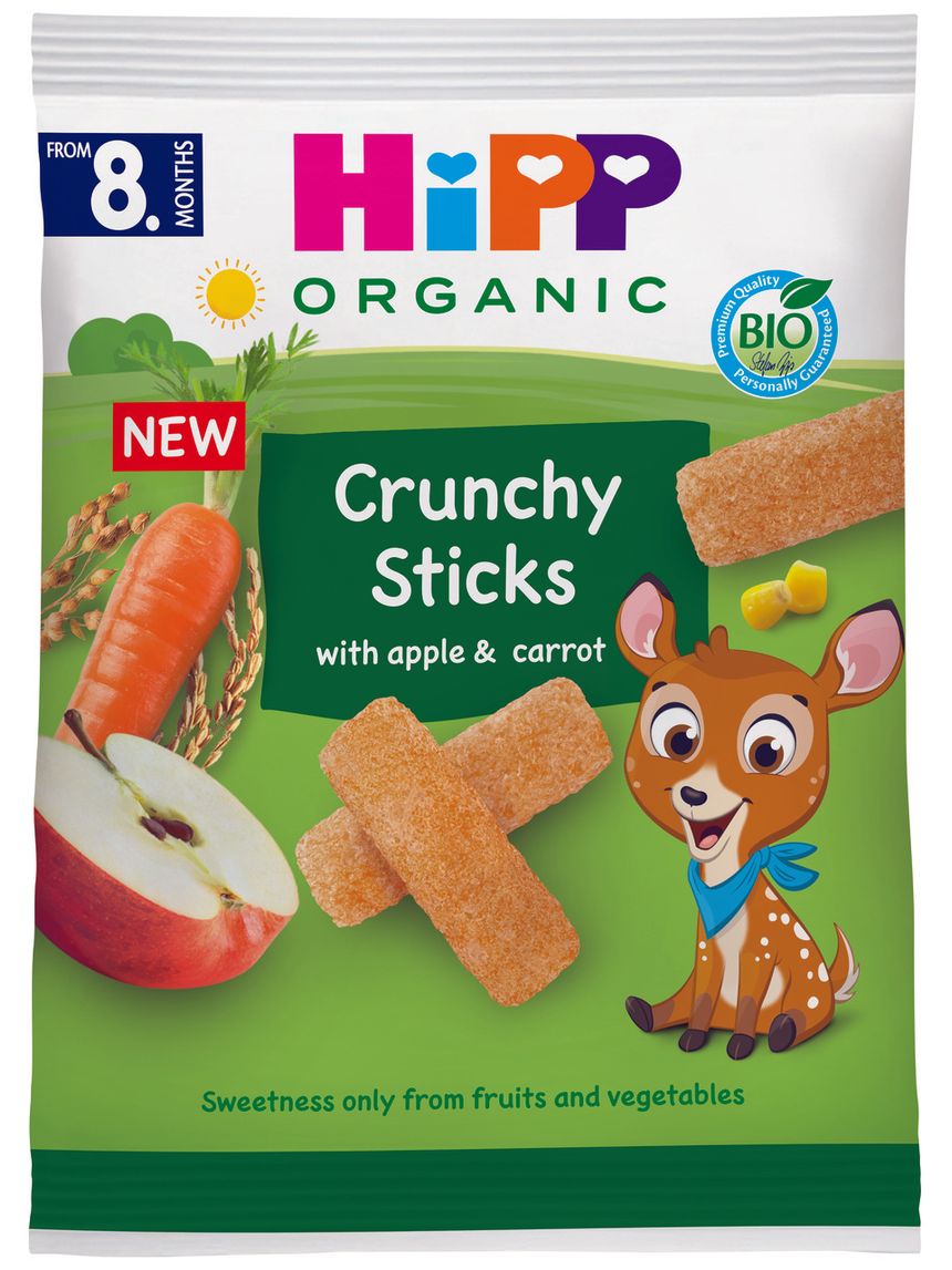 Crunchy sticks mela e carota 30g - hipp