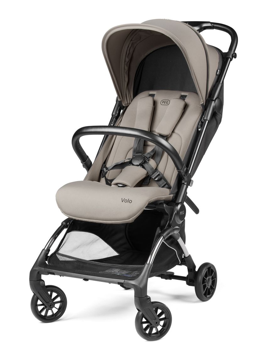 Passeggino da cappelliera ultraleggero volo - misty beige - peg