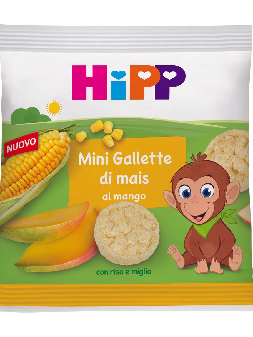 Mini gallette di mais al mango - hipp