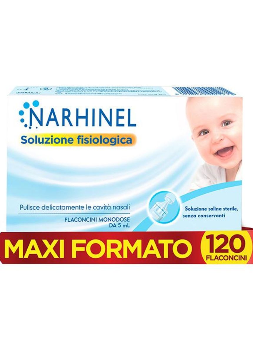 Soluzione fisiologica 120 fiale - narhinel