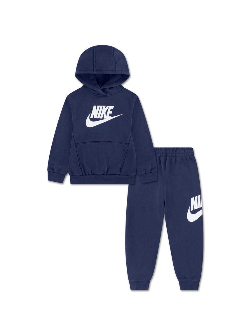 Tuta sportiva nike bambino con cappuccio (blu navy)