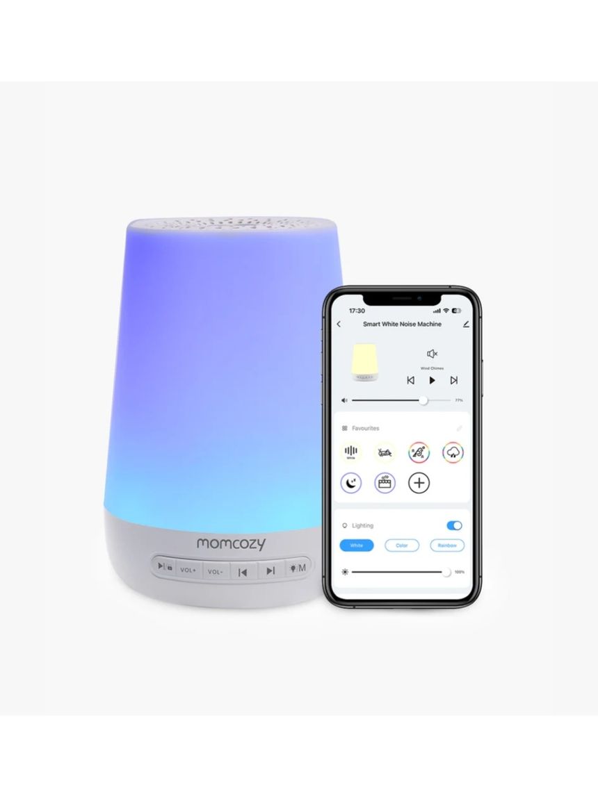 Momcozy smart nightlight e sound white noise app control