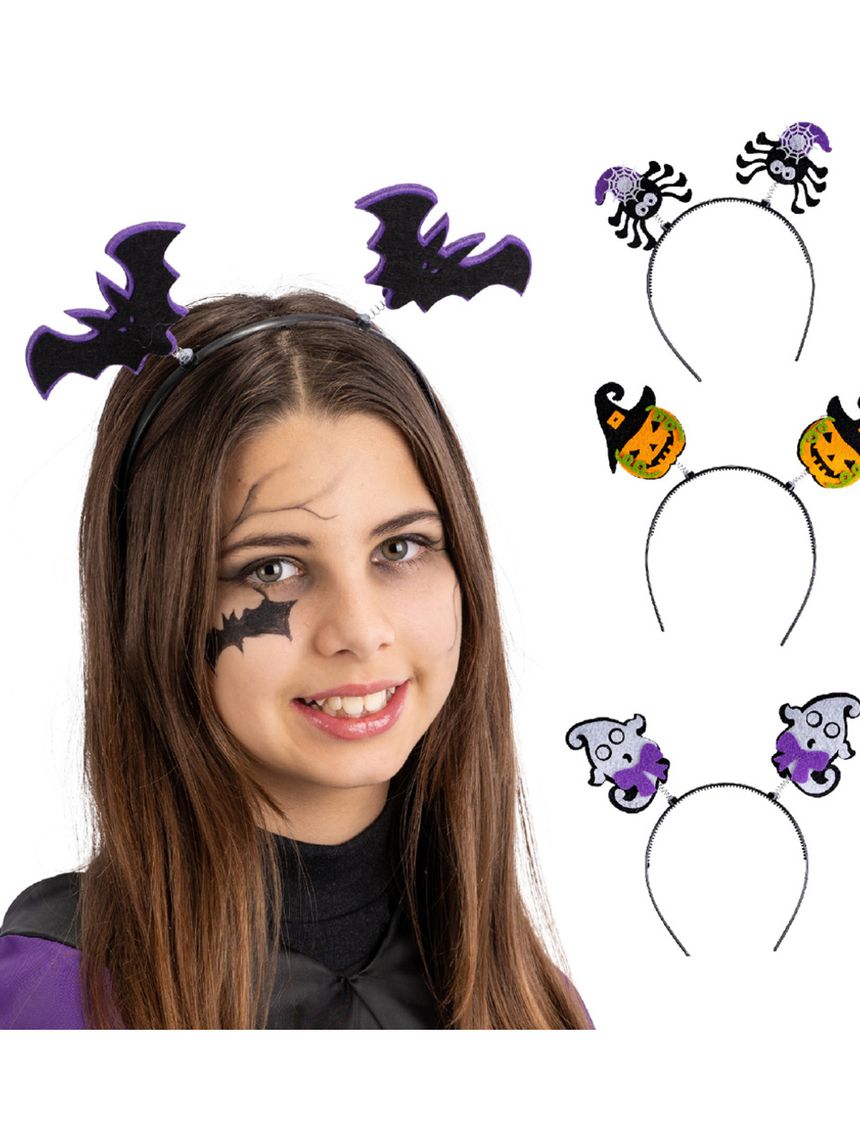 Cerchietto halloween in feltro mod.assortiti