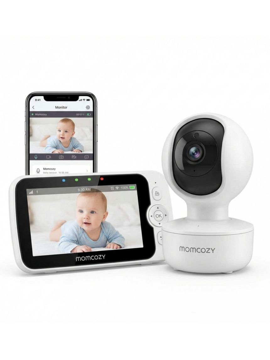 Momcozy video baby monitor bm04 smart 5 5