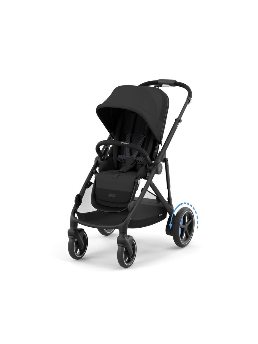 Passeggino egazelle s blk - moon black - cybex