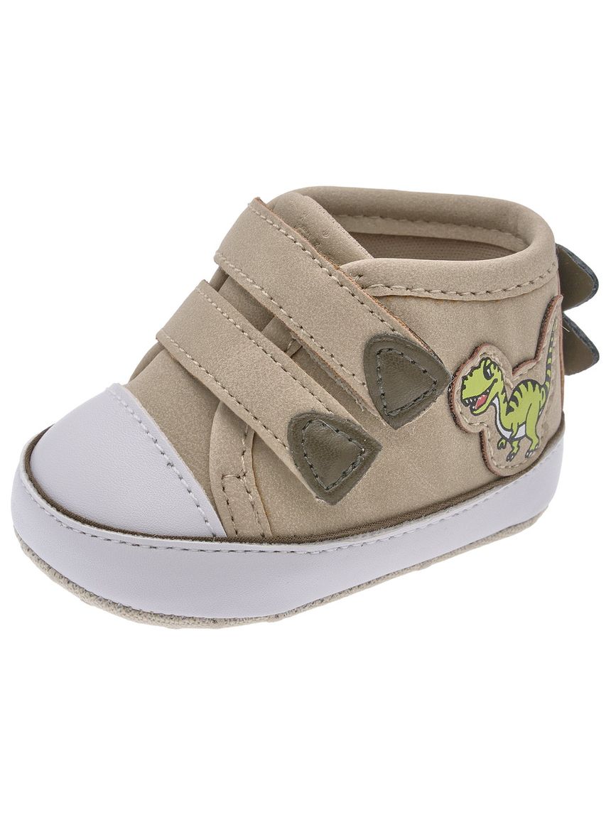 Chicco - polacchino bimbo nadir cachi con cresta dinosauro