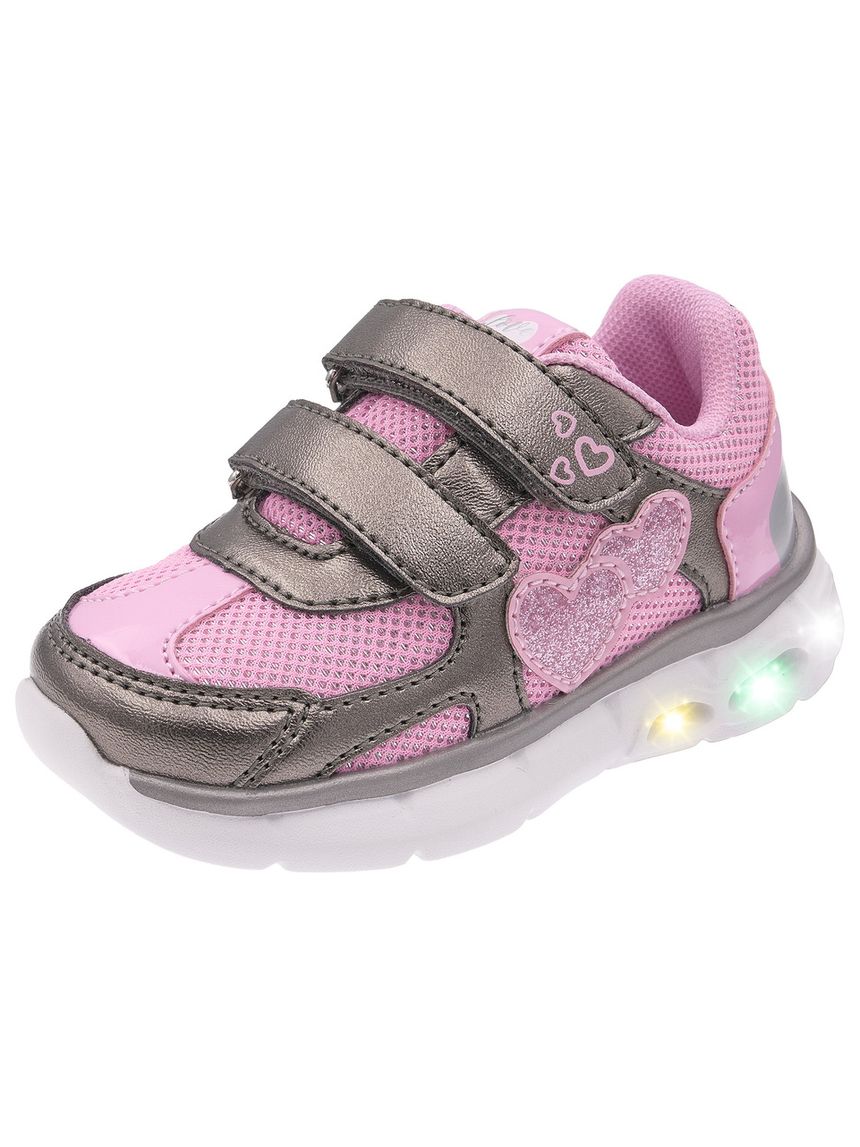 Chicco - scarpa rosa bambina cesille con luci