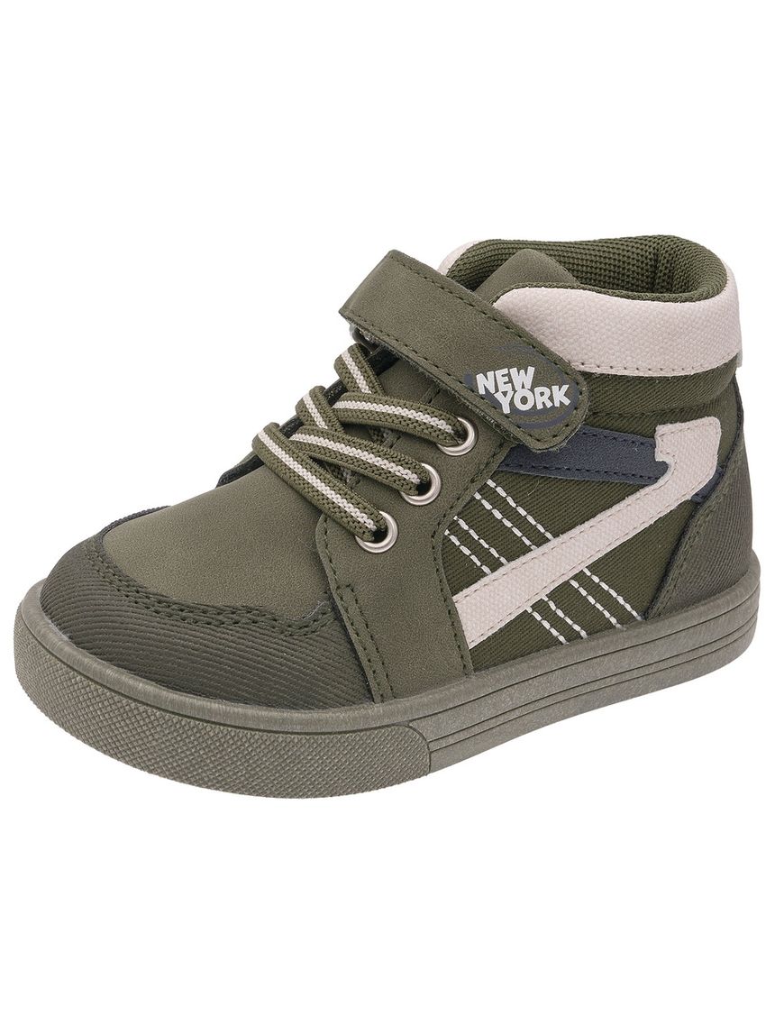 Chicco - polacchino furetto bambino kaki con strappo