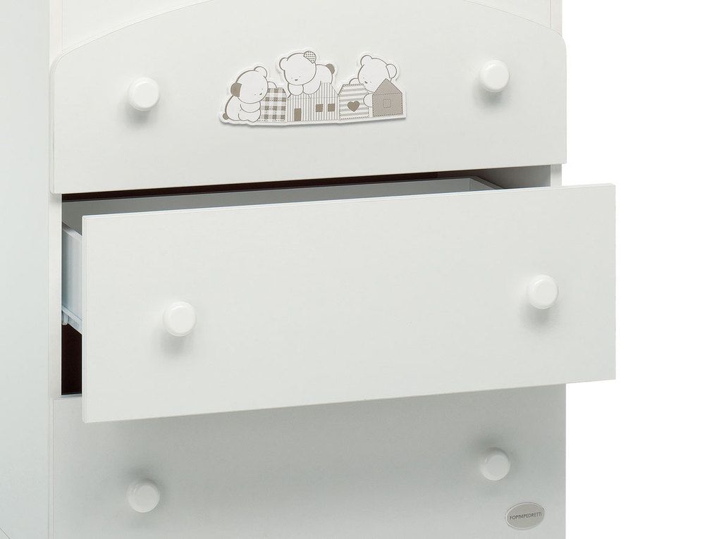 Cassettiera lovely con mangiapannolini maialino