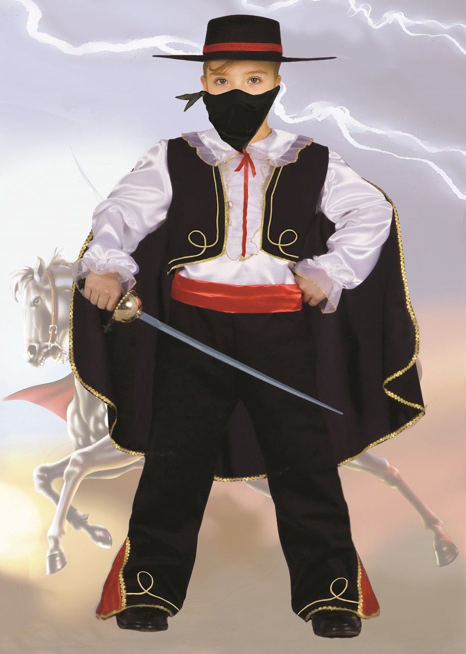 Costume bambino piccolo cavaliere mascherato (4 anni)