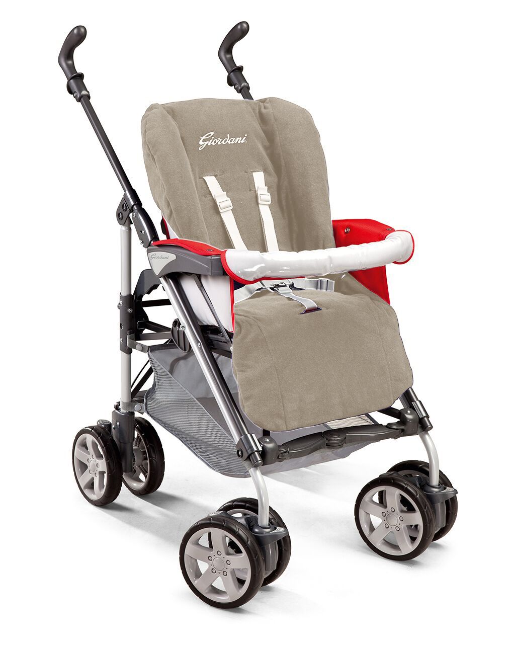 Cover reversibile beige