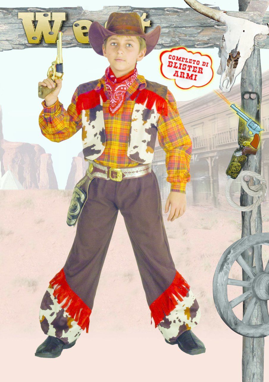 Costume da cow boy (4-5 anni)